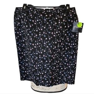 Liz Claiborne Career Floral Pencil Skirt